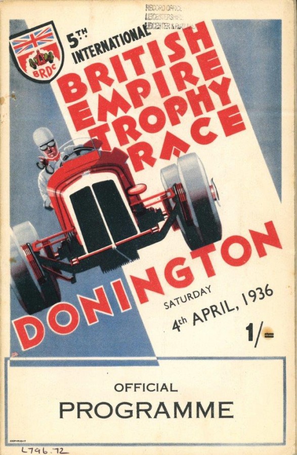 The Development Of The Race Circuit And Wartime Donington Park